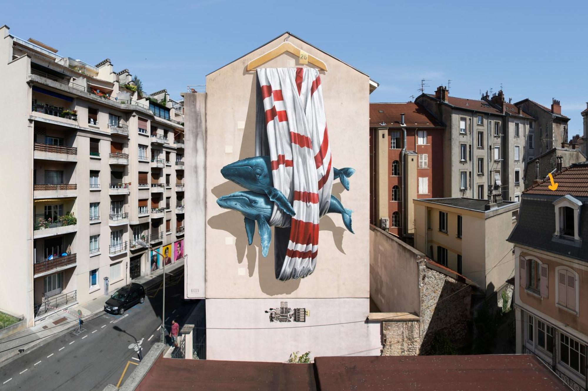 Les Baleines - Hypercentre 2 Chambres Avec Garage Et Clim - Air Conditioning Grenoble Buitenkant foto